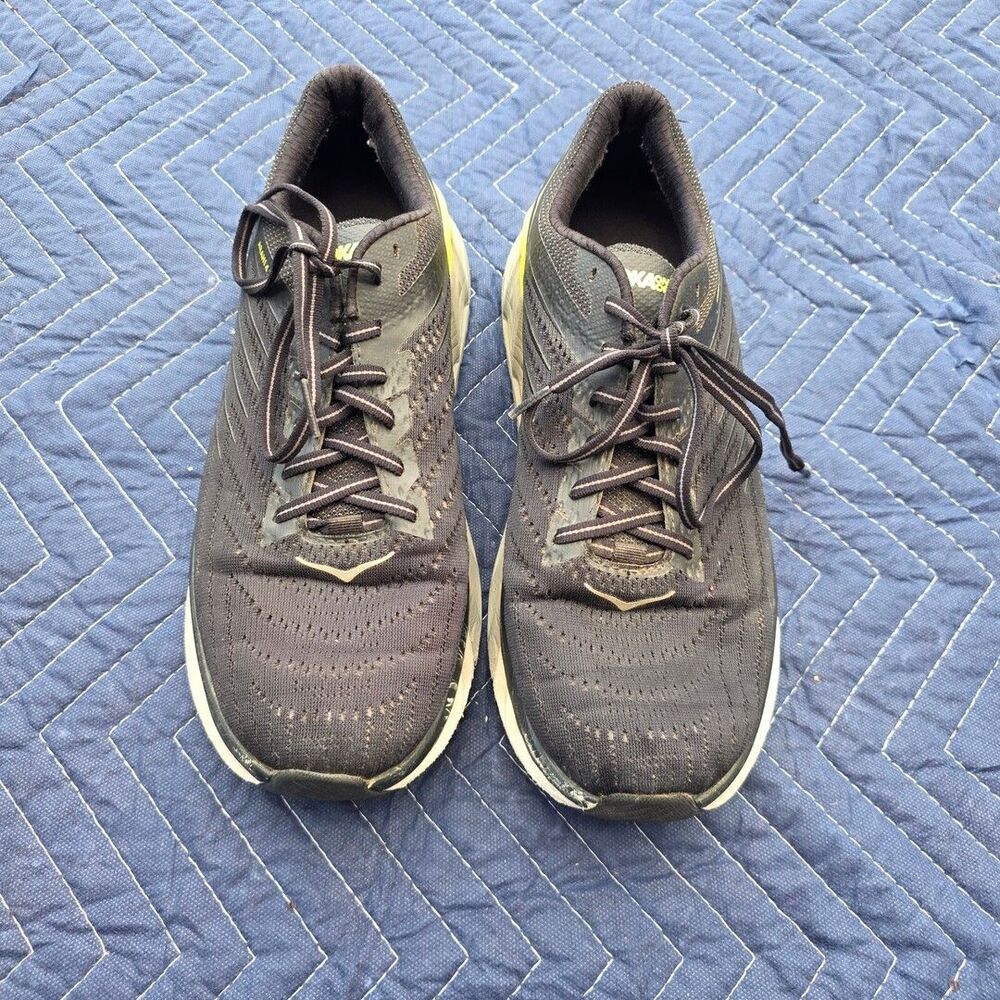 HOKA ONE ONE Arahi 4 Black/Evening Primrose sz 10 US - Picture 4 of 7